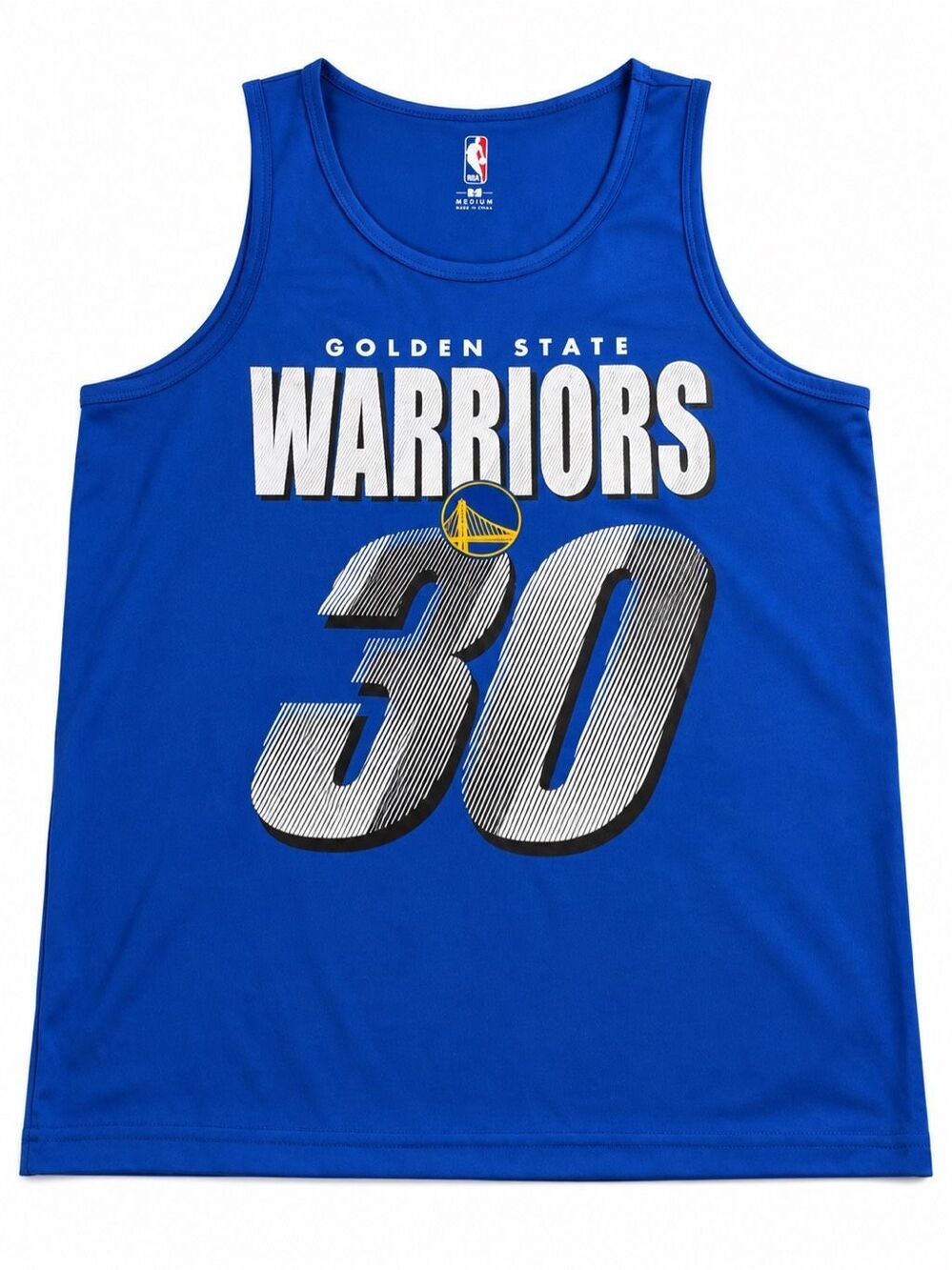 NBA Golden State Warriors Blue Tank Top Size Medium